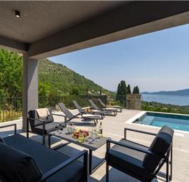 4 bedroom villa with pool in Dubrovnik region, sleeps 8 